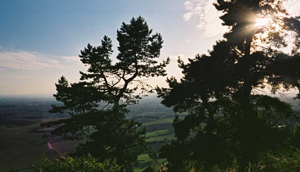Views from the top of Sutton Bank