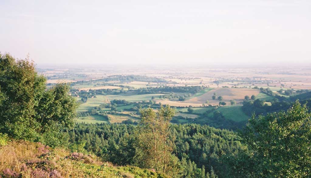 Views from the top of Sutton Bank
